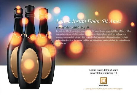 酒杯矢量廣告設計素材免費下載與平面廣告圖片資源大全